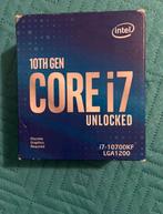 Intel i7 10700kf nieuw in doos, Computers en Software, Processors, Ophalen of Verzenden, Nieuw, Intel Core i7