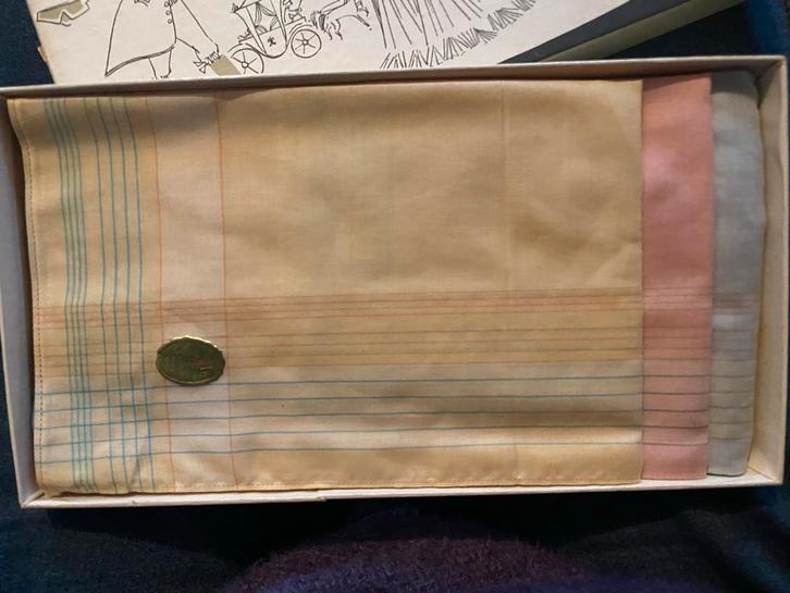 Vintage Zakdoekjes - Swan - Gaaf!, Antiek en Kunst, Antiek | Kleden en Textiel, Ophalen of Verzenden