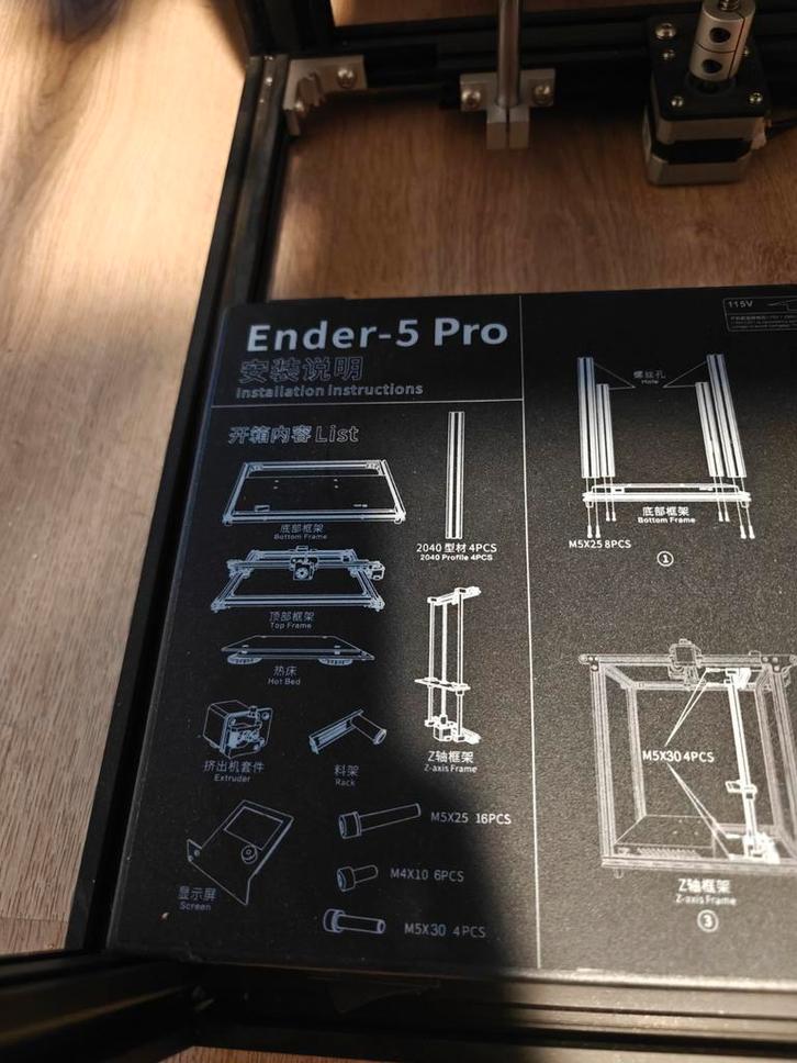 Ender 5 Pro 3D Printer - Hobby Project, Computers en Software, 3D Printers, Gebruikt, Ophalen