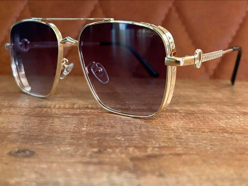 Luxe Cartier zonnebril UV400 incl beschermhoesje, Sieraden, Tassen en Uiterlijk, Zonnebrillen en Brillen | Heren, Nieuw, Zonnebril