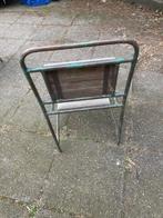 Stoel retro, Gebruikt, Overige kleuren, Ophalen of Verzenden, Metaal