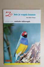 Vintage Rizzla plaatjesboek: Zo leer je vogels kennen., Ophalen of Verzenden, Zo goed als nieuw, Gebruiksvoorwerp