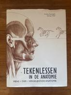 Tekenen Anatomie Mens & Dier - Leerboek, Boeken, Ophalen of Verzenden, Zo goed als nieuw, Schilder- en Tekenkunst