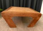 Salontafel teakhout, Huis en Inrichting, Tafels | Salontafels, Ophalen, 50 tot 100 cm, Teak, Teak