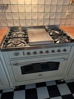 Luxe boretti fornuis 90 cm frytop fry top creme, Witgoed en Apparatuur, Fornuizen, Ophalen