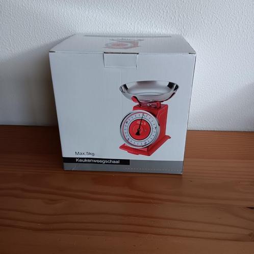 Keukenweegschaal, 5 kg, retrolook, nieuw in doos, Huis en Inrichting, Keuken | Keukenbenodigdheden, Nieuw, Ophalen of Verzenden