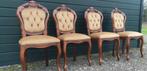 4 nieuwe barok lodewijk eetkamer stoelen, Antiek en Kunst, Antiek | Meubels | Stoelen en Banken, Ophalen