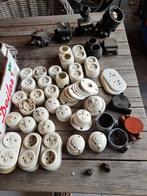 Bakeliet schakelmateriaal, Ophalen of Verzenden, Stopcontact