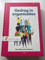 Gedrag in organisaties - Alblas & Wijsman, Ophalen of Verzenden, Gamma, Zo goed als nieuw, HBO