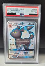 PSA 10 - Umbreon GX #SV69 (2019 Hidden Fates), Ophalen of Verzenden, Zo goed als nieuw