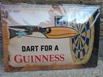 Origineel reclamebord Guinness Darts, Verzamelen, Biermerken, Ophalen of Verzenden, Nieuw, Reclamebord, Plaat of Schild, Overige merken