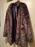 Panterprint Imitatie Bontjas - Maat S, Kleding | Dames, Bruin, Ophalen of Verzenden, Zo goed als nieuw, Eksept