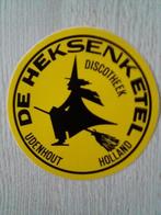 sticker DISCOTHEEK DE HEKSENKETEL te Udenhout, Ophalen of Verzenden, Zo goed als nieuw, Bedrijf of Vereniging