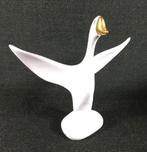 HOLLOHAZA vintage porseleinen beeld opstijgende zwaan, Antiek en Kunst, Antiek | Porselein, Verzenden
