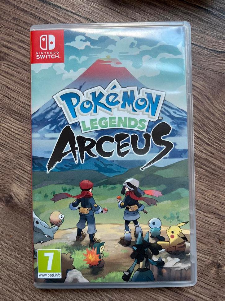 Pokémon Legends: Arceus, Spelcomputers en Games, Games | Nintendo Switch, Zo goed als nieuw, Overige genres, 1 speler, Vanaf 3 jaar