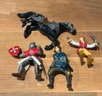 3x poppetje en 1 paard (Playmobile?), Ophalen of Verzenden, Zo goed als nieuw
