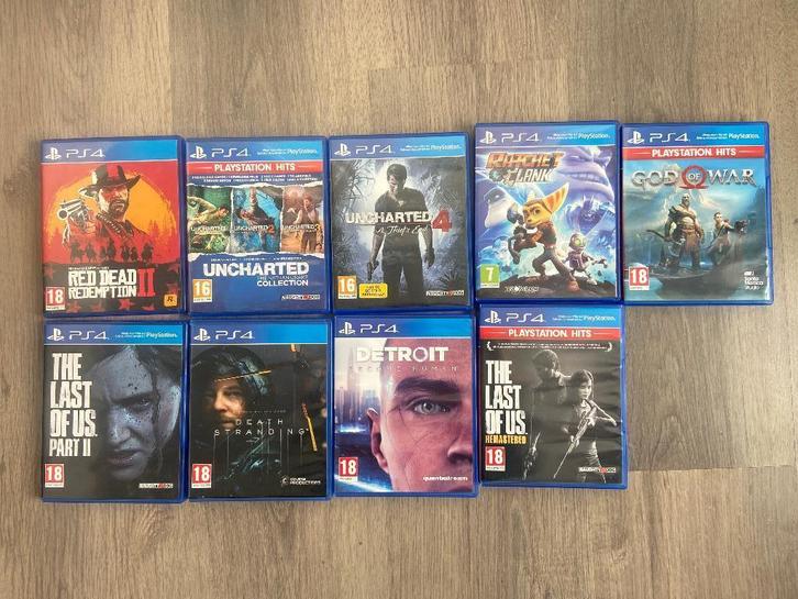 Ps4 games, Spelcomputers en Games, Games | Sony PlayStation 4, Zo goed als nieuw, Avontuur en Actie, 1 speler, Vanaf 18 jaar, Ophalen of Verzenden