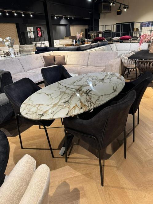 Eettafel Salontafel Opium Marmer v.a €450,-, Huis en Inrichting, Tafels | Eettafels, Nieuw, 150 tot 200 cm, 100 tot 150 cm, Vier personen