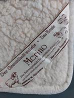 Merino Deken - 130x190 cm - Zware Kwaliteit, Huis en Inrichting, Slaapkamer | Beddengoed, Ophalen, Eenpersoons, Beige, Deken of Dekbed