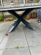 Tuintafel in zeer goede staat., Tuin en Terras, Ophalen, Gebruikt, Vierkant, Hout