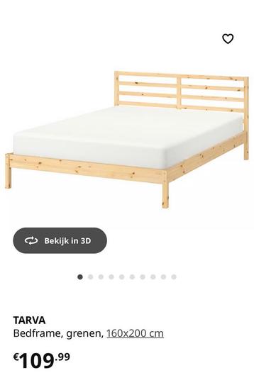 Ikea TARVA + mline matras - afbeelding 5