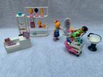 Playmobil City Life schoonheidssalon / kapsalon set 5476, Ophalen of Verzenden, Zo goed als nieuw, Complete set