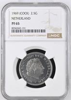 1 Rijksdaalder 1969 Haan NGC Proof 65 (€ 575), Verzenden, Koningin Juliana, 2½ gulden, Losse munt
