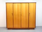 Vintage kledingkast | 4 deurs | Duotone, Huis en Inrichting, Kasten | Kledingkasten, ., Vintage, Met hangruimte, Zo goed als nieuw