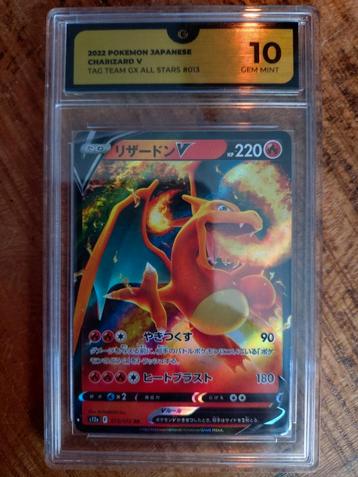 Charizard V grade 10 beschikbaar voor biedingen