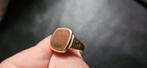 Gouden heren zegelring 14 kr., Sieraden, Tassen en Uiterlijk, 20 of groter, Heer, Ophalen of Verzenden, Zo goed als nieuw