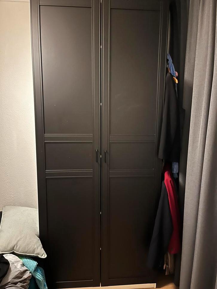 Pax kast (Ikea) 100bx236h, Huis en Inrichting, Kasten | Kledingkasten, Gebruikt, 200 cm of meer, 50 tot 100 cm, 25 tot 50 cm, Met plank(en)