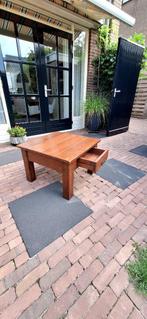 Salontafel, Ophalen, Gebruikt, 100 tot 150 cm, Koloniaal