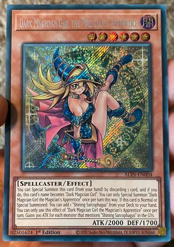 Yu-Gi-Oh! Dark Magician Girl the Magician’s Apprentice ALIN beschikbaar voor biedingen
