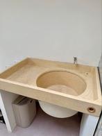Traditionele grote wasbak/ gootsteen/ spoelbak, Ophalen, Gebruikt, Steen, Wastafel