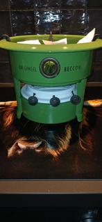 Beccon Petroleumstel - Reseda Groen - 3 Pits, Ophalen of Verzenden