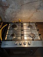 Inventum Gasfornuis - 4 Kookzones - Zo goed als nieuw, 60 cm of meer, Zo goed als nieuw, Gas, Vrijstaand