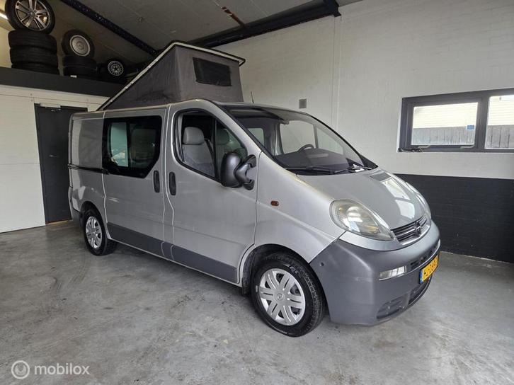 Opel VIVARO 1.9CDTI KAMPEERWAGEN/NIEUWE APK/NETTE BUS, Caravans en Kamperen, Campers, Bedrijf, Overige merken, Diesel, Airconditioning