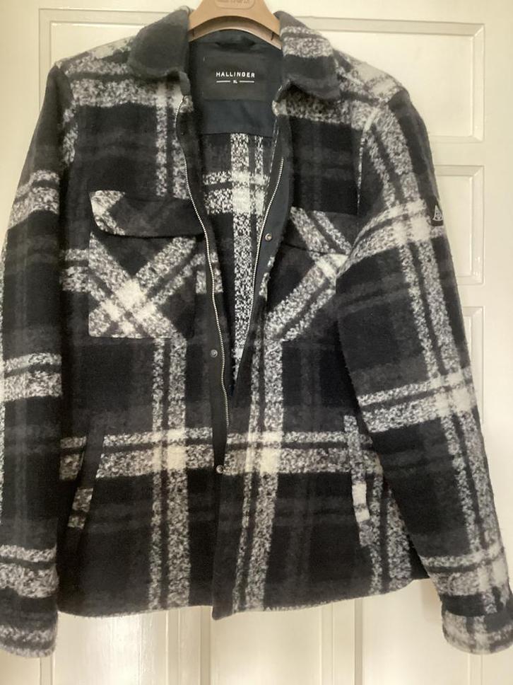 ZGAN ! De Sting Hallinger houthakkers vest / jas mt XL, Kleding | Heren, Truien en Vesten, Zo goed als nieuw, Maat 52/54 (L), Blauw