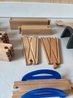Houten treinbaan, Kinderen en Baby's, Speelgoed | Houten speelgoed, Ophalen, Zo goed als nieuw, Overige typen