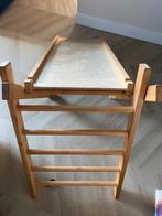 Houten klimrek met glijbaan en klimmuur, Ophalen, Zo goed als nieuw, Glijbaan