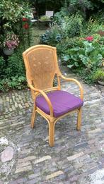 Stevige rotan/manoustoel, 105cm x 55cm x 42cm, Ophalen, Gebruikt, Minder dan 10 m²