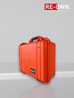 Peli Pelican 1550 case / Pelicase Oranje koffer (garantie), ., Ophalen of Verzenden, Zo goed als nieuw, Pelican