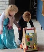 Loopwagen voor baby's en peuters, Kinderen en Baby's, Speelgoed | Babyspeelgoed, Ophalen, Gebruikt, Overige typen, Met wieltjes