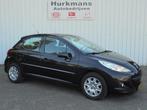 Peugeot 207 1.4 VTI 16V 5 DRS AIRCO/CRUISE NETTE AUTO, Euro 5, Stof, Gebruikt, Zwart