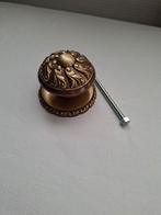 Mooie deurknop met achterplaat plaat, Ophalen of Verzenden, Zo goed als nieuw, Overige materialen, Overige typen