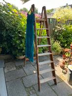 Vintage Hoge Houten Schilderstrap~Winkel~Plantenetagere, Doe-het-zelf en Verbouw, Ophalen, Gebruikt, Trap, 2 tot 4 meter