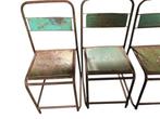 ijzeren Indonesische stoelen Erni Dukuh, Ophalen, Gebruikt, Overige kleuren, Drie