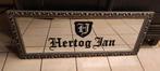 Spiegel met Hertog Jan logo, Ophalen of Verzenden, Reclamebord