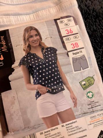 Witte Jeansbroek Maat 36 beschikbaar voor biedingen