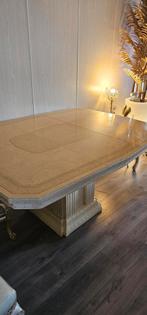 eddy rose eettafel crème kleur uitschuifbaar, Huis en Inrichting, Tafels | Salontafels, Ophalen, Gebruikt, 50 tot 100 cm, Minder dan 50 cm